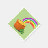 Custom Pot a Gold Napkin Servet (Hoek)
