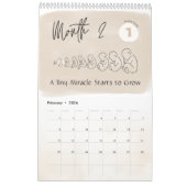 Custom Pregnancy Calendar, 9 Months Maternity Kalender (Feb 2026)
