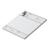 Custom Prescription Pad for Doctor Pharmacist Rx Notitieblok (Gedraaid)