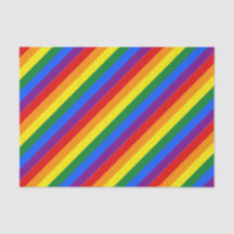 Custom Pride Rainbow Stripes Uitnodiging