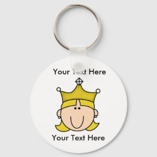 Custom Princess Blonde Sleutelhanger
