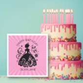 Custom Princess Verjaardagsfeest Servetten