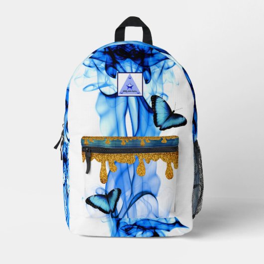 Custom Print Backpacks | Butterflies | Backpack  Bedrukte Rugzak (Voorkant)