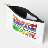 Custom Print Cut Sew Small Accessory Pouch Etui (Open)