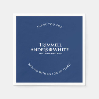 CUSTOM PRINT ORDER voor Kelsey - 20e glimlach Servet