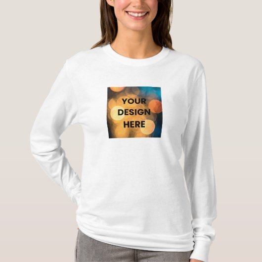 Custom Printed T-Shirt – Your Artwork Here (Devant)