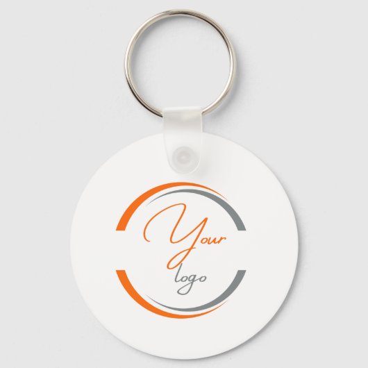 custom professional business logo only sleutelhanger (Voorkant)