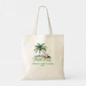 Custom Punta Cana Beach Tote Bag (Achterkant)