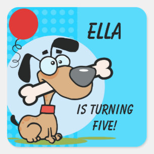 Custom Puppy Dog Stickers