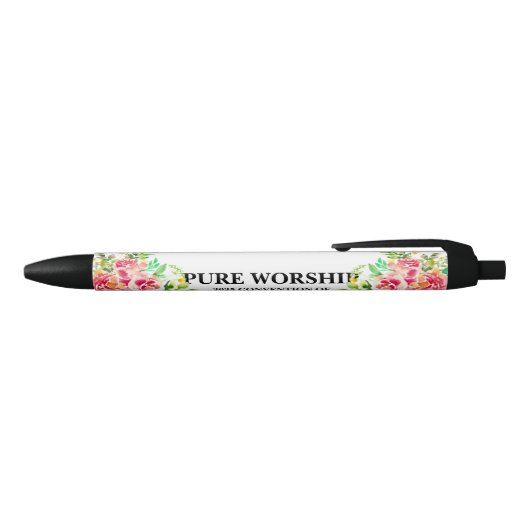 Custom Pure Worship 2025 JW-conventie Zwarte Inkt Pen (Bovenkant)