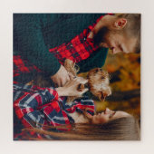 Custom Puzzle Photo Father’s Day Wedding Gift Legpuzzel (Horizontaal)