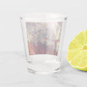 Custom Quartz Rock Shot Glass Shot Glas (Achterkant)