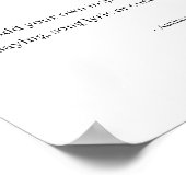 Custom Quote Poster (Hoek)