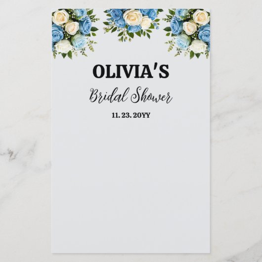 Custom "Raad eens wie?" Game Sheet voor koppels (Achterkant)