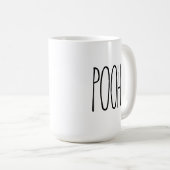 Custom RAE DUNN geïnspireerd POOH Koffie Mok (Voorkant rechts)