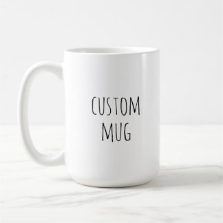 Custom Rae Dunn Text Mug | Personalized Gifts  Koffiemok