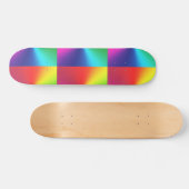 Custom Rainbow Skateboard - Ride in Style (Horizontaal)