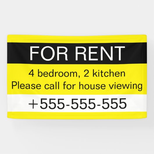 Custom Real Estate Agency For Rent Phone Number Spandoek (Horizontaal)