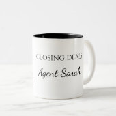Custom Realtor Closing Gift Mug (Devant droit)