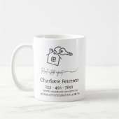 Custom Realtor Coffee Mug (Gauche)