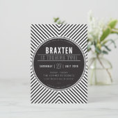 CUSTOM regenboog verjaardagsfeest uitnodiging voor (Staand voorkant)