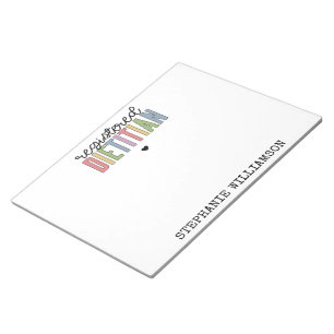 Custom Registered Dietitian Multicolored RD Notitieblok