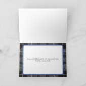 Custom Reindeer Deer Christmas Holiday Magical Kaart (Binnen)