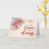 Custom Relatie Financiën Jubileum Forever Be My A Kaart (Gele Bloem)