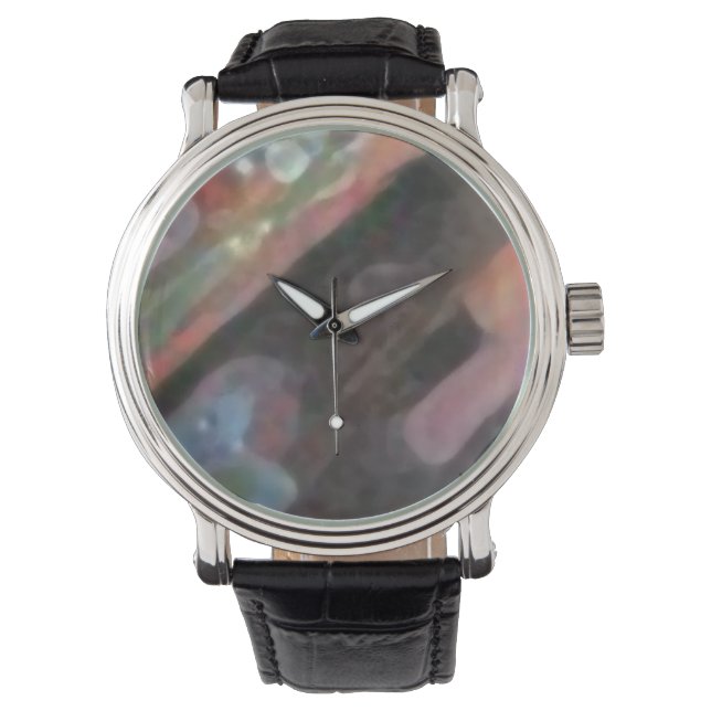 Custom reloj pink horloge (Voorkant)