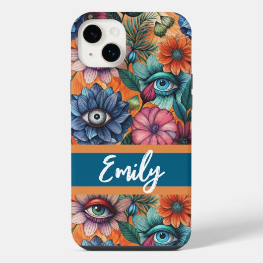 Custom Retro Floral Pattern (Verso)