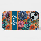 Custom Retro Floral Pattern (Verso Horizontal)