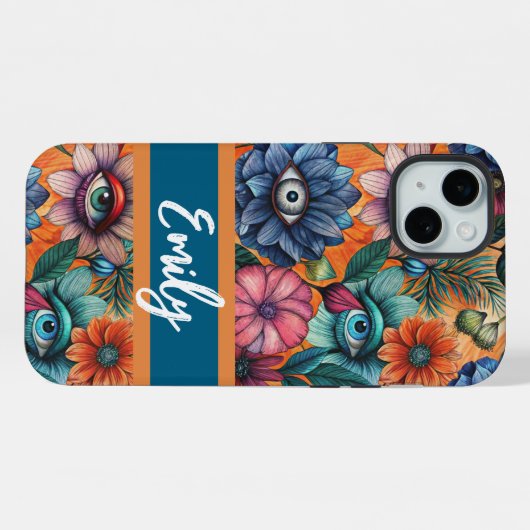 Custom Retro Floral Pattern (Verso Horizontal)