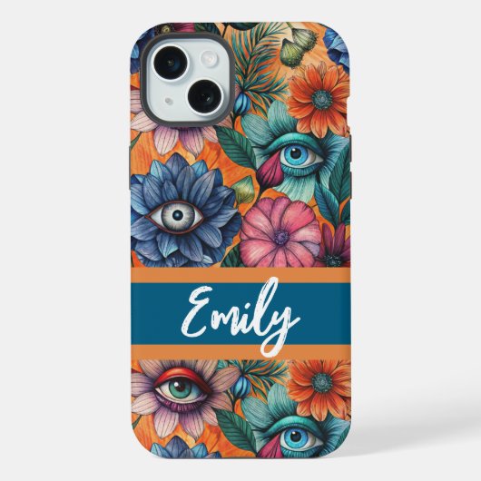Custom Retro Floral Pattern (Verso)