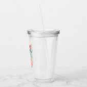 Custom retro "in mijn honkbal mam tijdperk" acryl drinkbeker (Links)