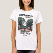 Custom Retro Savannah Trip T-shirt (Voorkant)