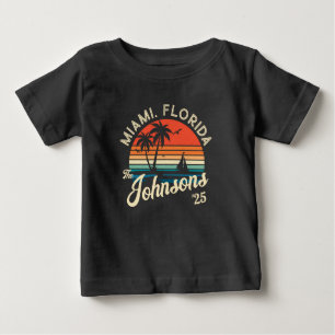 Custom Retro Sunset Familie Strand Vakantie Matchi