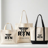 Custom RN Nurse Tote Bag Gift for Registered Nurse