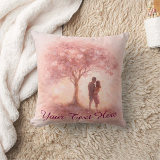 Custom Romantic Couple Throw Pillow Kussen