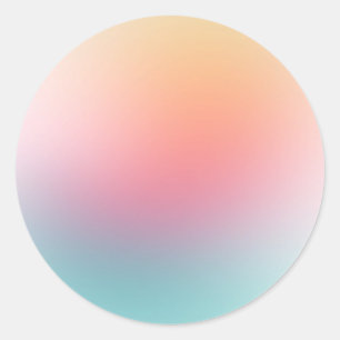 Custom Rood Roze Blauw Paarse Geel Blank Sjabloon Ronde Sticker