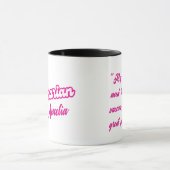 Custom Roze Doll Veterinair Girly Mok (Midden)