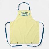 Custom Salty Butter Chef Apron Funny Baker Schort (Voorkant)