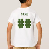 Custom School Spirit Shirt Jersey (Achterkant)