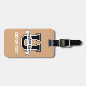 Custom School Varsity Sport Label Bagagelabel (Voorkant horizontaal)