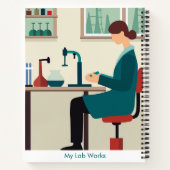 Custom Science Lab Student Spiral Notebook Notitieboek (Achterkant)