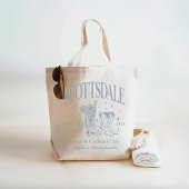 Custom Scottsdale Bachelorette Party bruidsmeisje Tote Bag