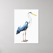 Custom Seabird Heron II Canvas Afdruk (Voorkant)