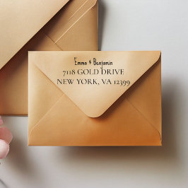 Custom Self Inking Address Rubber Stamp Zelfinktende Stempel