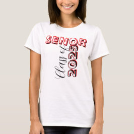 Custom Senior Class of 2025 graduation T-shirt