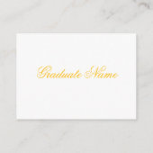 Custom Senior Picture Graduation Invitation Insert (Dos)