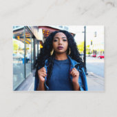 Custom Senior Picture Graduation Invitation Insert (Devant)